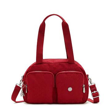 Kipling Cool Defea Iconic Schoudertassen Rood | BE 1394IL